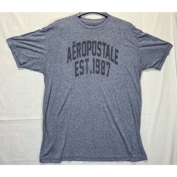 Aéropostale EST. 1987 Gray Graphic T-Shirt Size XL - Picture 1 of 16